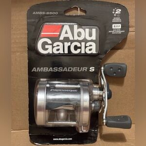 Ambassadeur S Silver Fishing Reel AMBS-6500-c NEW